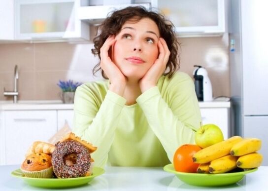 La fame mentale è raccomandata per saturare un frutto sano. 